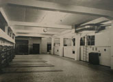 Backraum mit Netzband- und Auszugöfen 1958